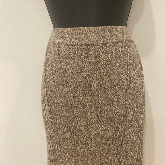 New with Tags! Marc by Marc Jacobs Brown Heather Ribbed Knit Skirt Size Small - Picture 14 of 16